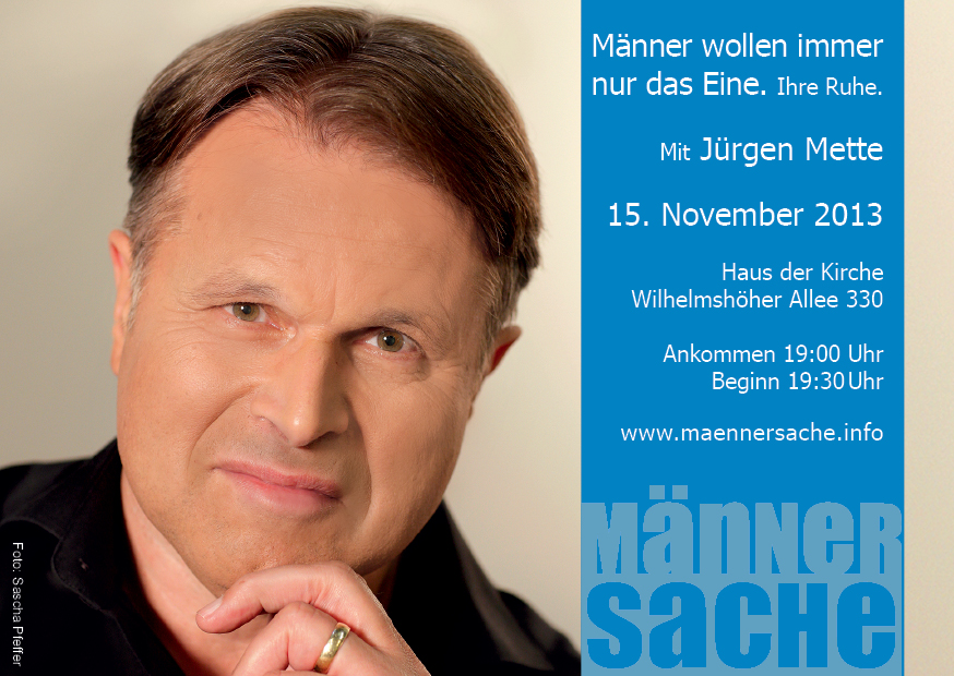 Jürgen Mette. 15.11.2013. Über 150 Teilnehmer.